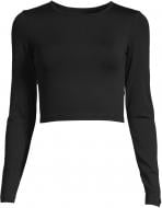 Топ Casall CROP LONG SLEEVE 21168-901 р.34 чорний