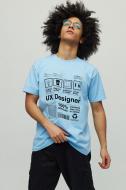 Футболка YAPPI Air Print MLB10029 р.XL голубой
