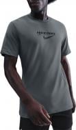 Футболка Nike M NK DF TEE NIKE PRO TRAINING HV4131-084 р.M серый