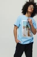 Футболка YAPPI Air Print MLB10031 р.S голубой