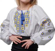 Блуза Сварга Эпицентр 1 р.116 голубо-желтый SV-CFE0008-0423-02027-116