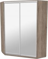 Шкаф-купе виват ВУ 1300 ДОМ ДСП 130x60x240 мм дуб сонома трюфель двери / зеркало