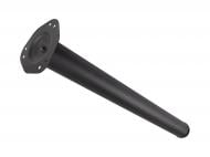 Меблева ніжка DC d60x1100 мм чорна матова з верхнім кріпленням Меблева ніжка DC d60x1100 мм чорна матова з верхнім кріпленням