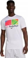 Футболка Nike Dri-FIT Basketball HJ3354-100 р.XL белый