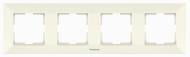 Рамка пятиместная Panasonic Arkedia Slim горизонтальная белый 480500135