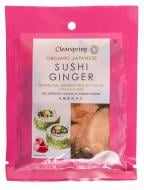 Имбирь Clearspring для суши маринованный органический