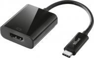 Перехідник Trust USB Type-C – HDMI 0,23 м чорний (21011)