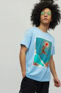Футболка YAPPI Air Print MLB10035 р.S блакитний