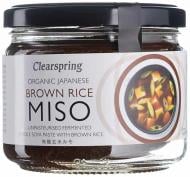 Паста Clearspring Мисо с коричневым рисом непастеризованное органическое 300 г (37415)