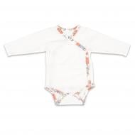 Боди для девочек для девочки Danaya 3FD р.80 белый с рисунком