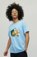 Футболка YAPPI Air Print MLB10037 р.M голубой
