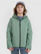Куртка для мальчиков демисезонная 4F TECHNICAL JACKET U0741 4FJWSS25TTJAU0741-41S р.122 зеленая
