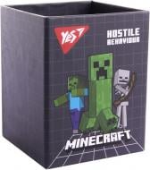 Стакан для письменных принадлежностей Minecraft серый YES