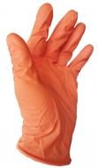 ВІТРИНА! Рукавички медичні HOME р. 8 (M) універсальні помаранчеві 6 шт./уп.