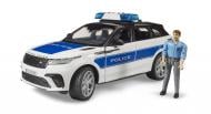 Іграшка Bruder 1:18 поліцейський джип Range Rover з фігуркою 2890