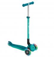 Самокат Globber GLOBBER PRIMO FOLDABLE PLUS LIGHTS, колеса з підсвіткою, 50кг, 3+ зеленый 439-107