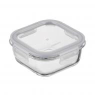 Контейнер для харчових продуктів з кришкою Ardesto Gemini 0.5 л квадратний (AR1250BSQ) Контейнер для харчових продуктів з кришкою Ardesto Gemini 0.5 л квадратний (AR1250BSQ)