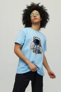 Футболка YAPPI Air Print MLB10040 р.XL голубой