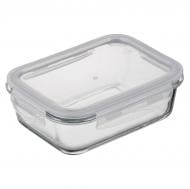 Контейнер для харчових продуктів з кришкою Ardesto Gemini 1.06 л прямокутний (AR1210BRC) Контейнер для харчових продуктів з кришкою Ardesto Gemini 1.06 л прямокутний (AR1210BRC)