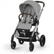 Коляска прогулочная Cybex Balios S Lux SLV Stone Grey (с бампером)