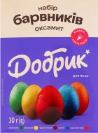 Набор Красители пищевые для яиц 5х3г + кислота винная 5х3г Бархат к/у 1шт