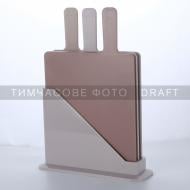 Набор досок Ardesto Fresh на подставке 3 шт 24.1х33х7.9 см (AR1403BB)