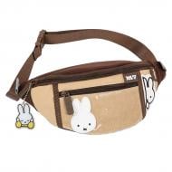 Сумка на пояс YES SP-36 Miffy Bunny 550551 бежевый