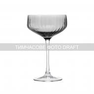 Набір бокалів для шампанського Ardesto Black Mars Alcor сірий (AR2633GF) 330 мл 2 шт.