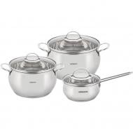 Набор кастрюль Ardesto Gemini Liguria 6 предметов (AR1906LG)