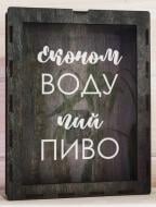 Копилка для винных пробок Brushme Эконом воду пей пиво