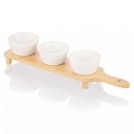 Набор емкостей для соуса Ardesto на подставке Midori 3 шт AR0925S