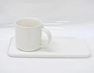 Чашка с блюдцем Ardesto 250 мл белый (AR3073WS) Чашка с блюдцем Ardesto 250 мл белый (AR3073WS)