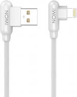 Кабель Nomi Lightning – USB 1 м білий (344279) DCAQ 10i