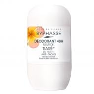 Дезодорант-антиперспирант унисекс BYPHASSE роликовый Цветы тиаре 48 часов 50 мл