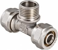 Трійник комбінований зовнішня Valtec 26х1"х26 мм Трійник комбінований зовнішня Valtec 26х1"х26 мм