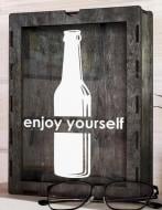 Копилка для винных пробок Brushme Enjoy yourself