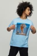 Футболка YAPPI Air Print MLB10046 р.S голубой