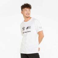 Футболка Puma BMW MMS LOGO TEE+ 53339802 р.S белый