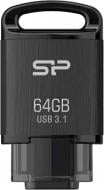Флеш-память USB Silicon Power C10 64 ГБ USB Type-C black (SP064GBUC3C10V1K)