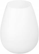 Ваза стеклянная Wrzesniak Glassworks Maestro Tear 22,8 см белая 17-10076A