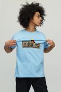 Футболка YAPPI Air Print MLB10047 р.XL голубой