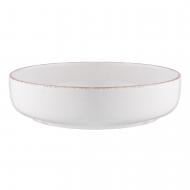 Тарелка суповая Ardesto Lazio 730 мл 18.5 см белый (AR1518W)