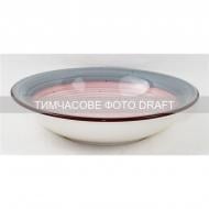 Тарелка суповая Ardesto Salerno 680 мл 21 см разноцветный (AR1121SP)