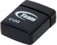 Флеш-пам'ять USB Team C12G 16 ГБ USB 2.0 black (TC12G16GB01)