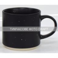 Чашка Ardesto Alcor 420 мл черный (AR3475BK)