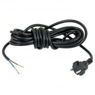 Кабель із вилкою Neomax без заземлення чорний 1,5 м Кабель із вилкою Neomax без заземлення чорний 1,5 м