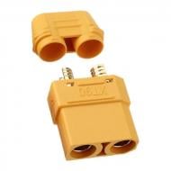 Адаптер силовой без заземления Profix желтый 1-0809XT90F