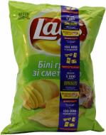 Чипсы Lays Белые грибы со сметаной 133 г