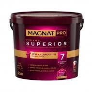 Краска керамическая MAGNAT PRO Ceramic Superior 7 шелковистый мат белый 4,5 л
