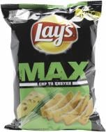 Чипси Lays MAX Сир і цибуля 100 г